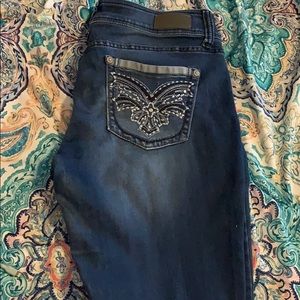 Hydraulic super skinny jeans